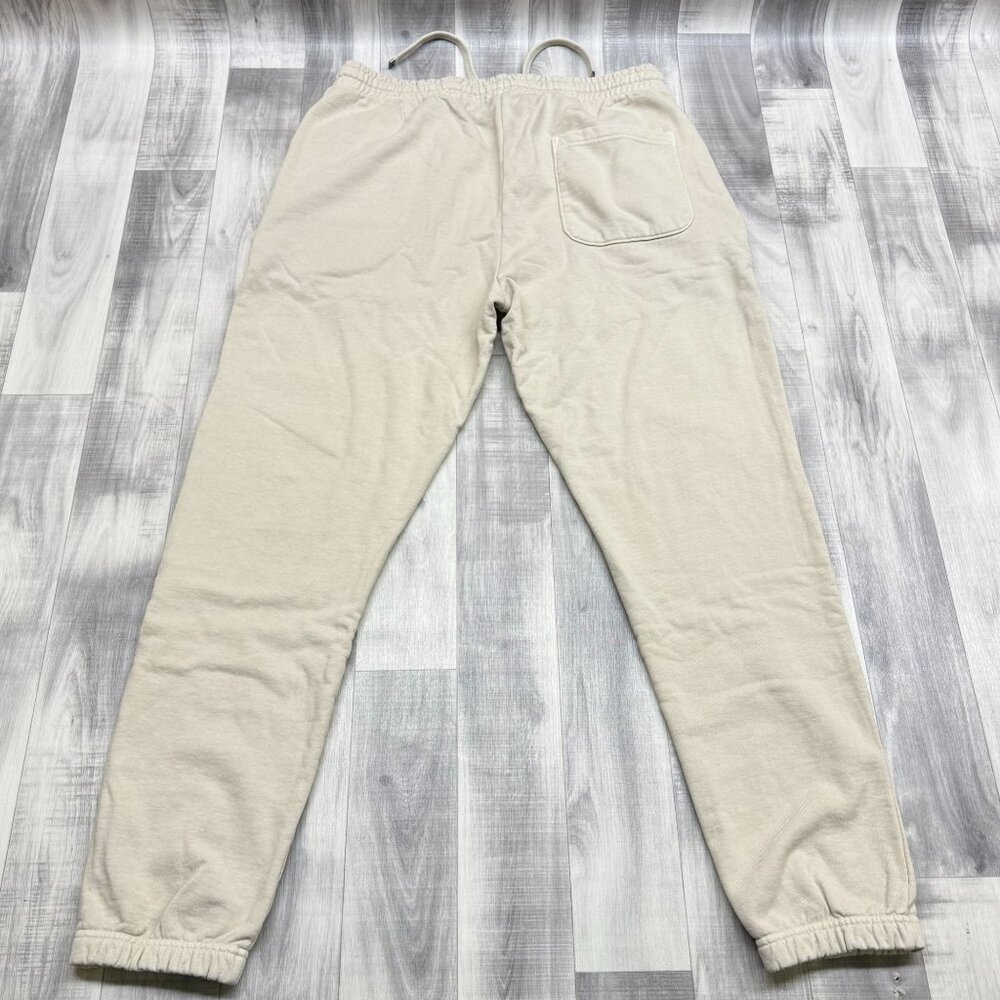 ✅Mens XL Talentless Sweatpants Embroidered Logo Ivory/Bone Joggers Streetwear - Picture 3 of 11